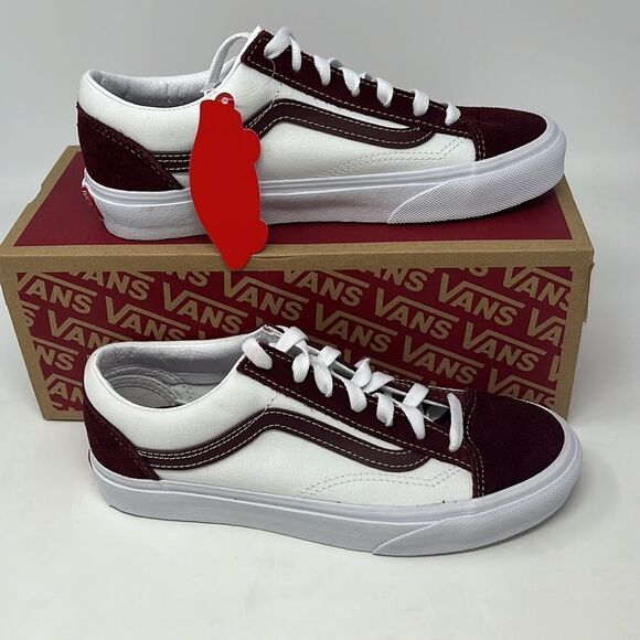 Vans Style 36 Classic Sport Suede Port Royale True White Women’s Size 7.5 Men 6 - Picture 3 of 9